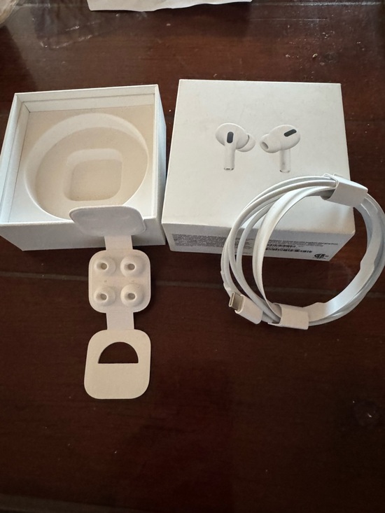 Apple Other - AirPods Charging Cable + Original Box + Silicone Ear Tips (No Earbuds)